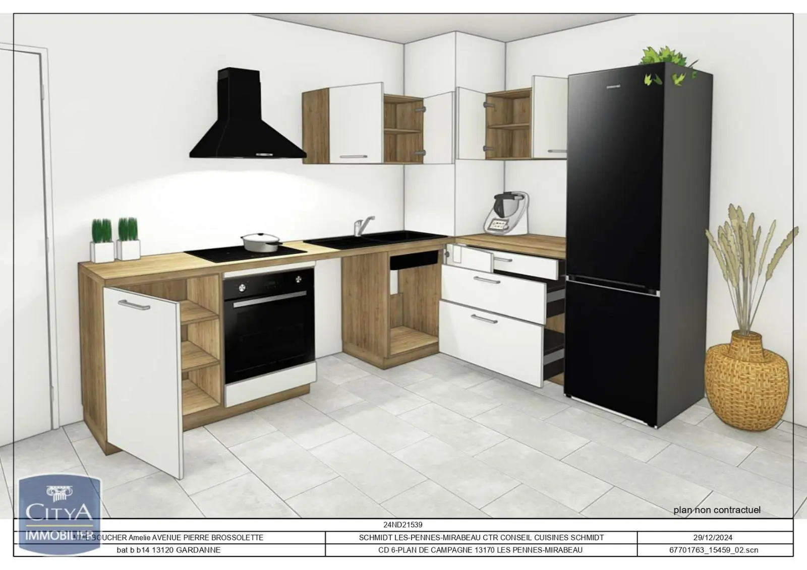 Photo 2 Appartement 3 pièces 63.77m²