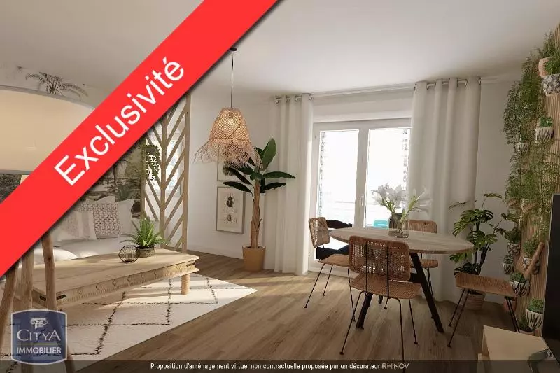 Illustration pour Appartement 2 pièces 47.94m² Photo Appartement 2 pièces 47.94m²