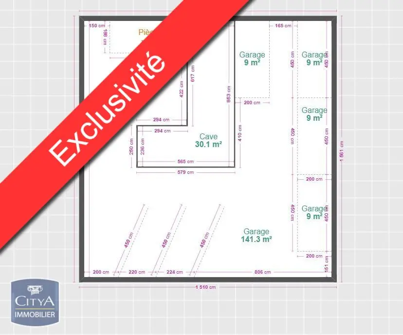 Photo 2 Parking 198m²