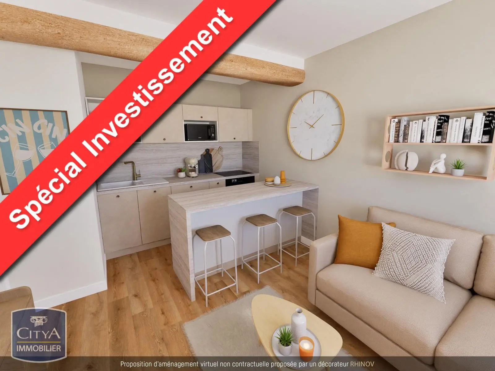 Photo 1 Appartement 1 pièce 14.3m²