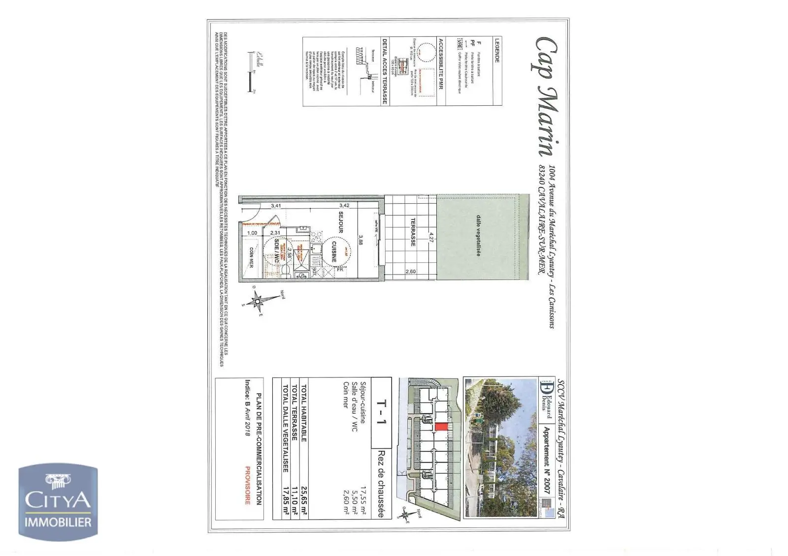 Photo 6 Appartement 1 pièce 25.65m²