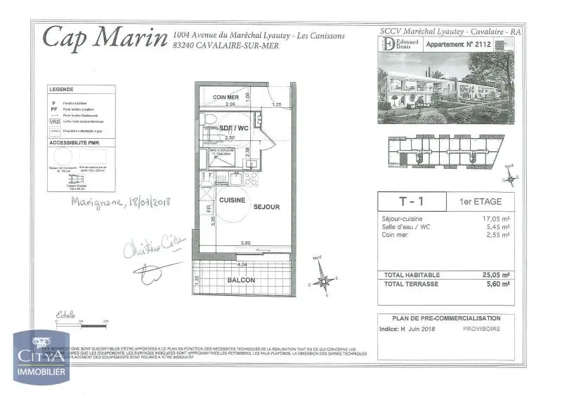 Photo 10 Appartement 1 pièce 25.05m²