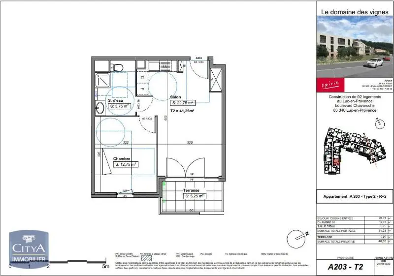 Photo 2 Appartement 2 pièces 41.5m²