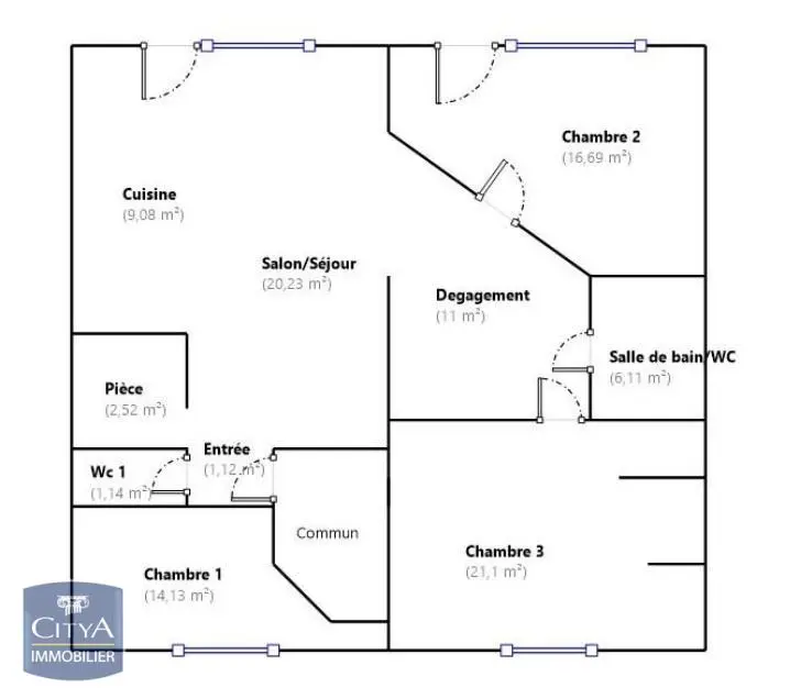 Photo 16 Appartement 4 pièces 103.12m²