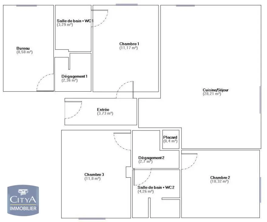 Photo 13 Appartement 5 pièces 83.49m²