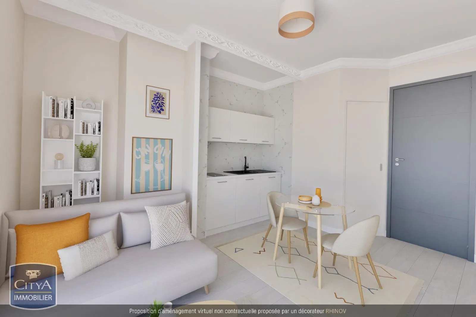 Photo 2 pour Appartement 2 pièces 24.5m² Photo 2 Appartement 2 pièces 24.5m²