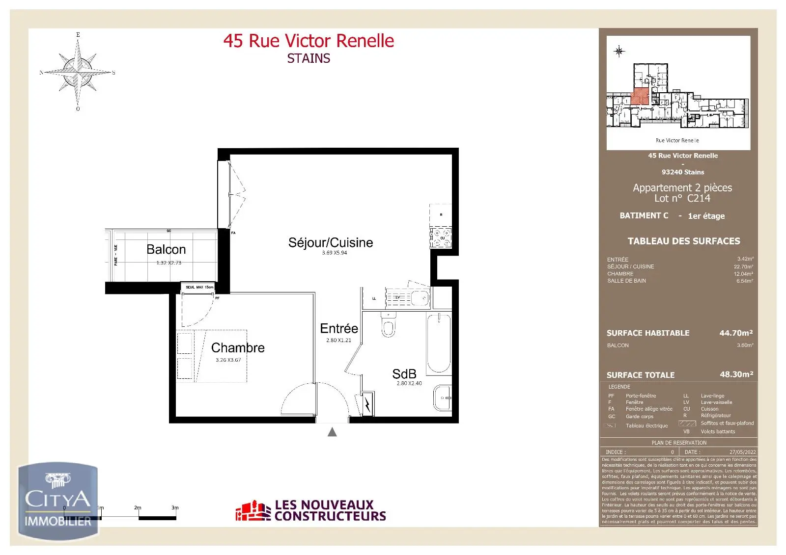 Photo 8 Appartement 2 pièces 42m²