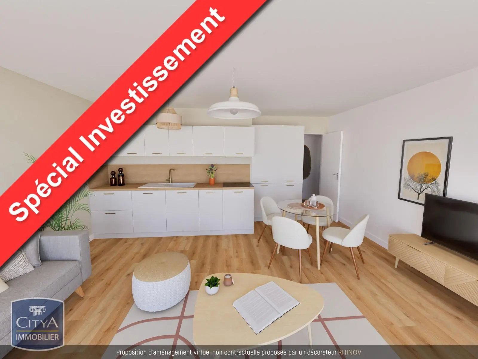 Photo 1 pour Appartement 2 pièces 46.55m² Photo 1 Appartement 2 pièces 46.55m²