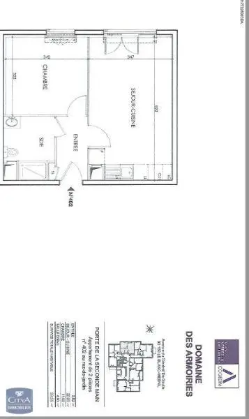 Le Blanc-Mesnil (93150) Appartement 2 pièces 39.55m² photo 5