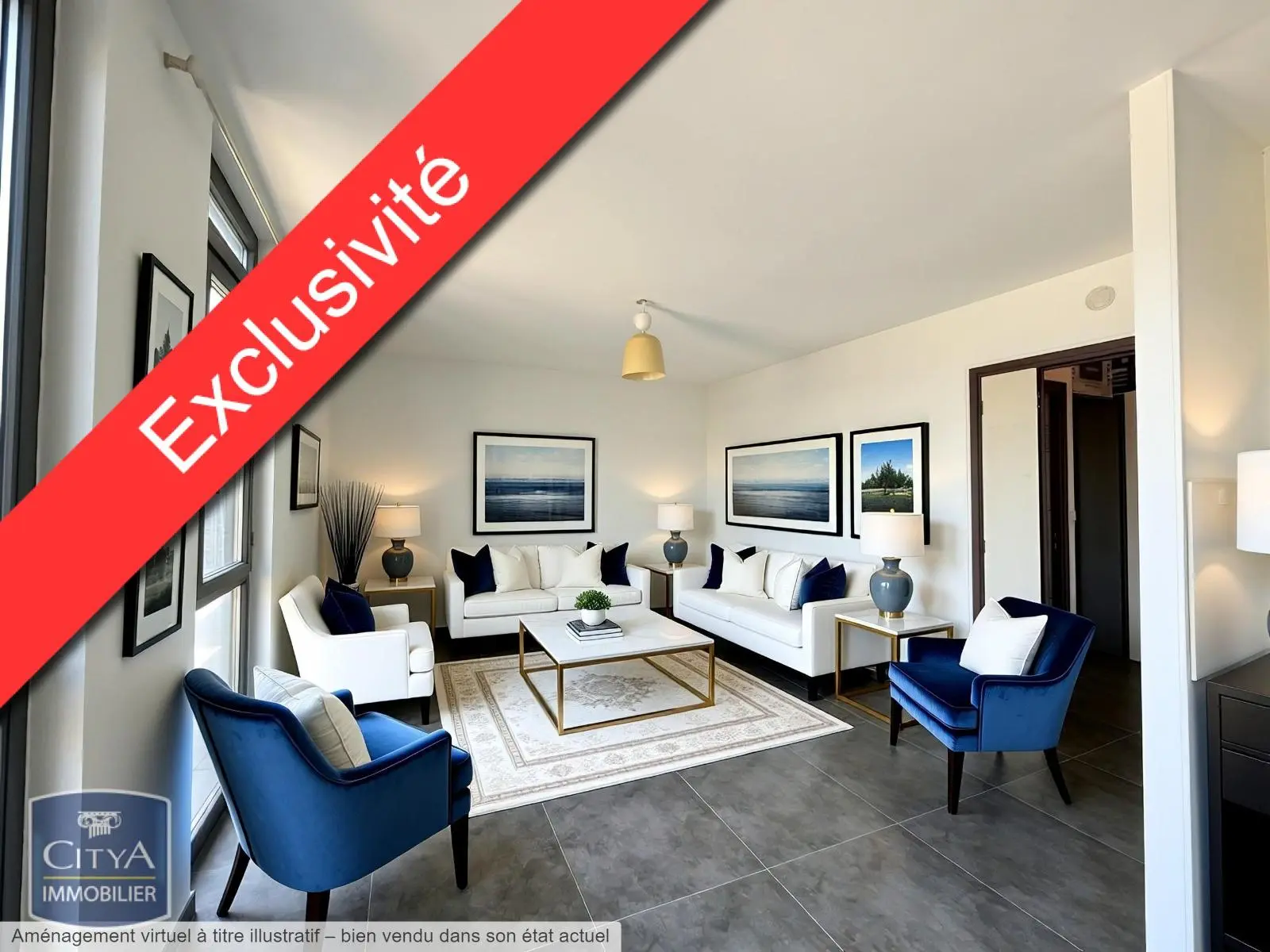 Photo 1 Appartement 3 pièces 51.39m²