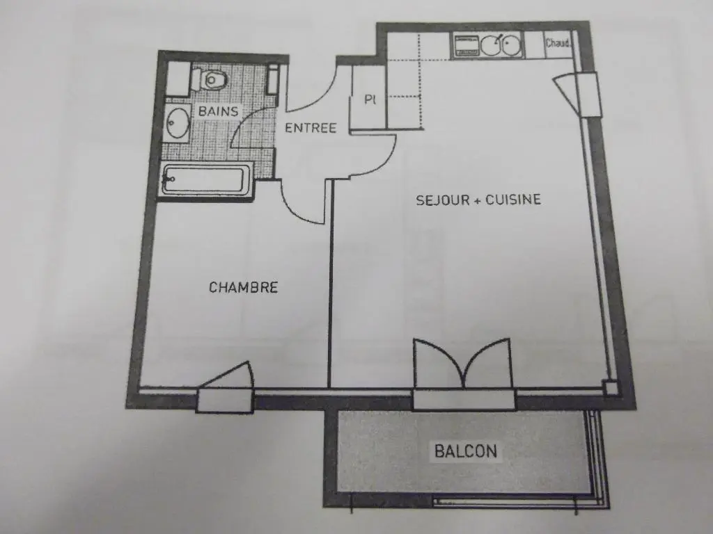 Photo 6 Appartement 2 pièces 46.68m²