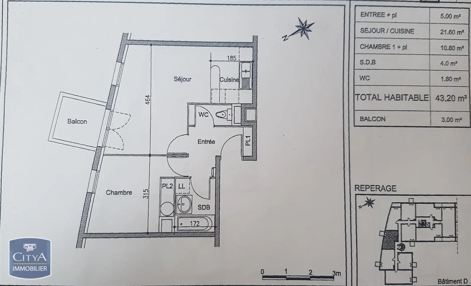 Photo 5 Appartement 2 pièces 41.1m²