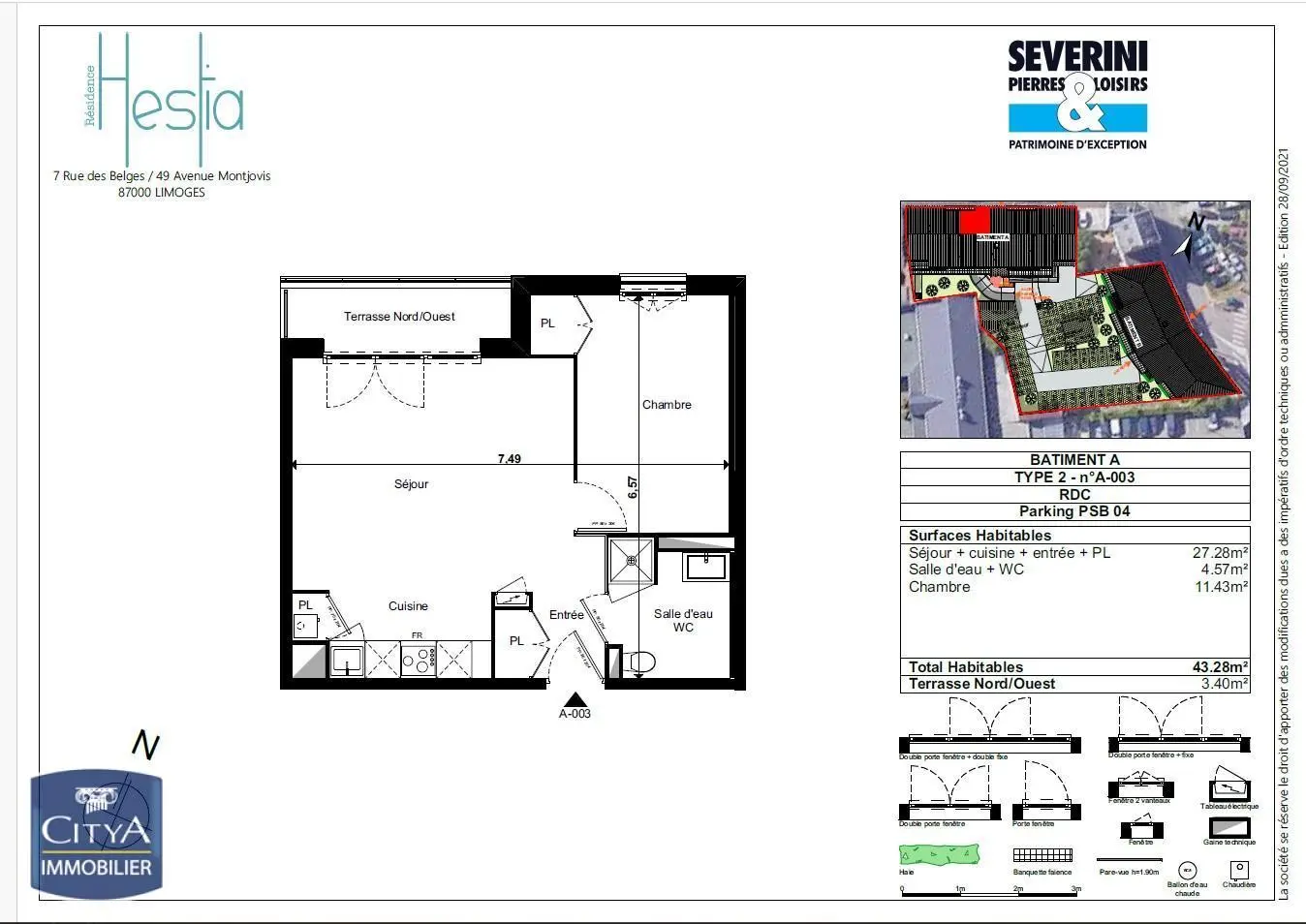 Photo 5 Appartement 2 pièces 43.28m²