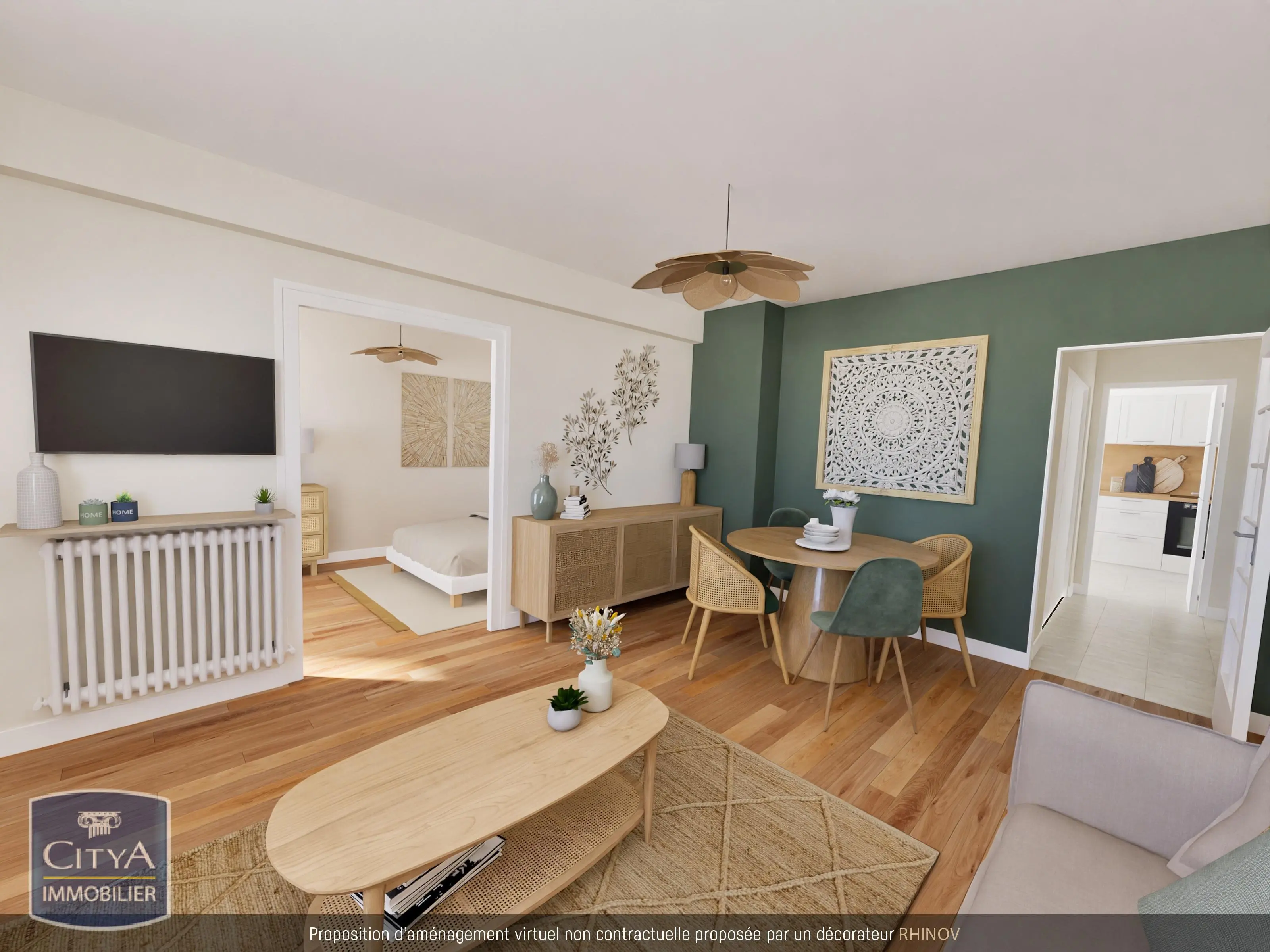 Photo 1 Appartement 3 pièces 58.69m²