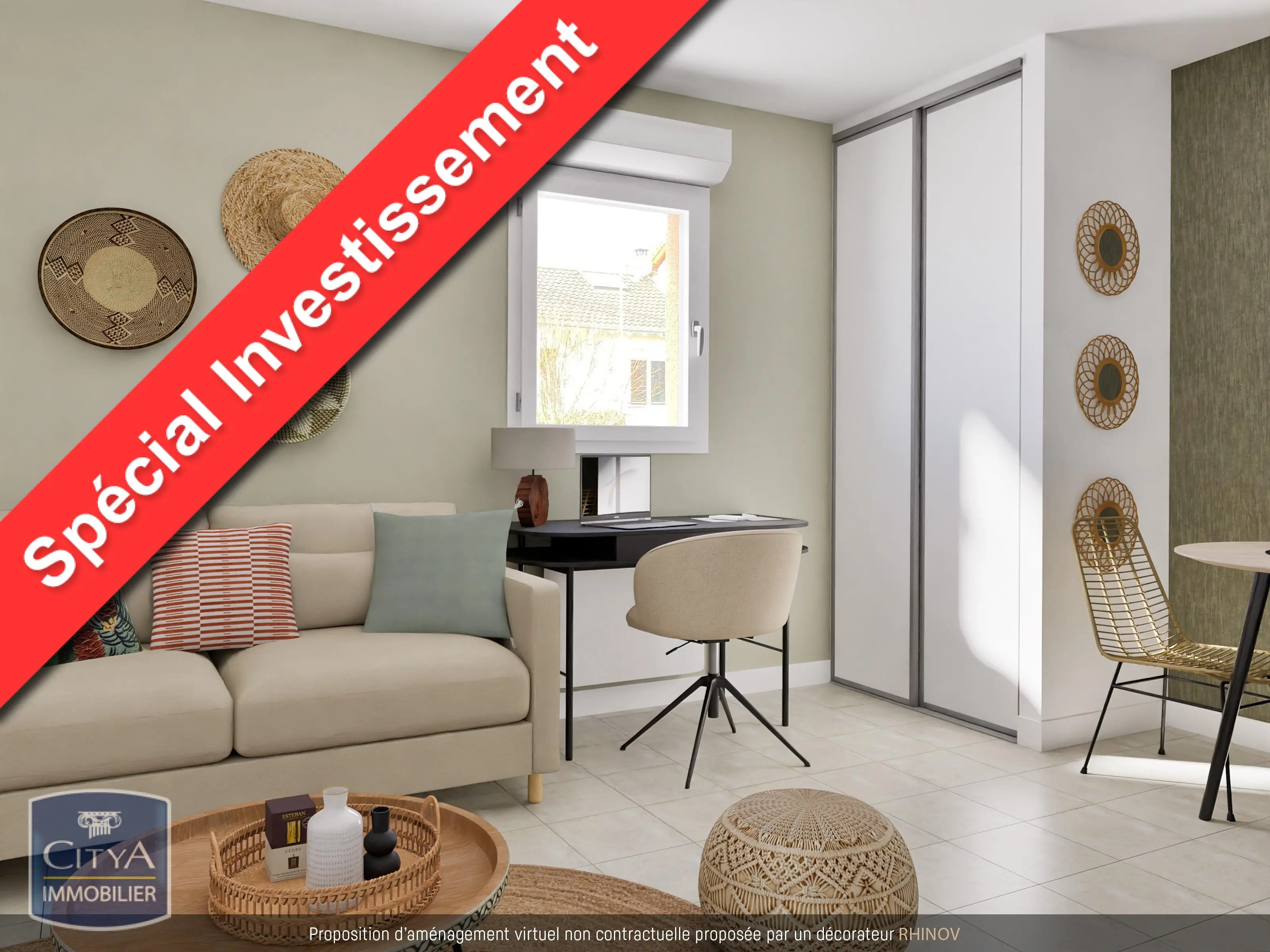 Photo 1 Appartement 1 pièce 25.79m²