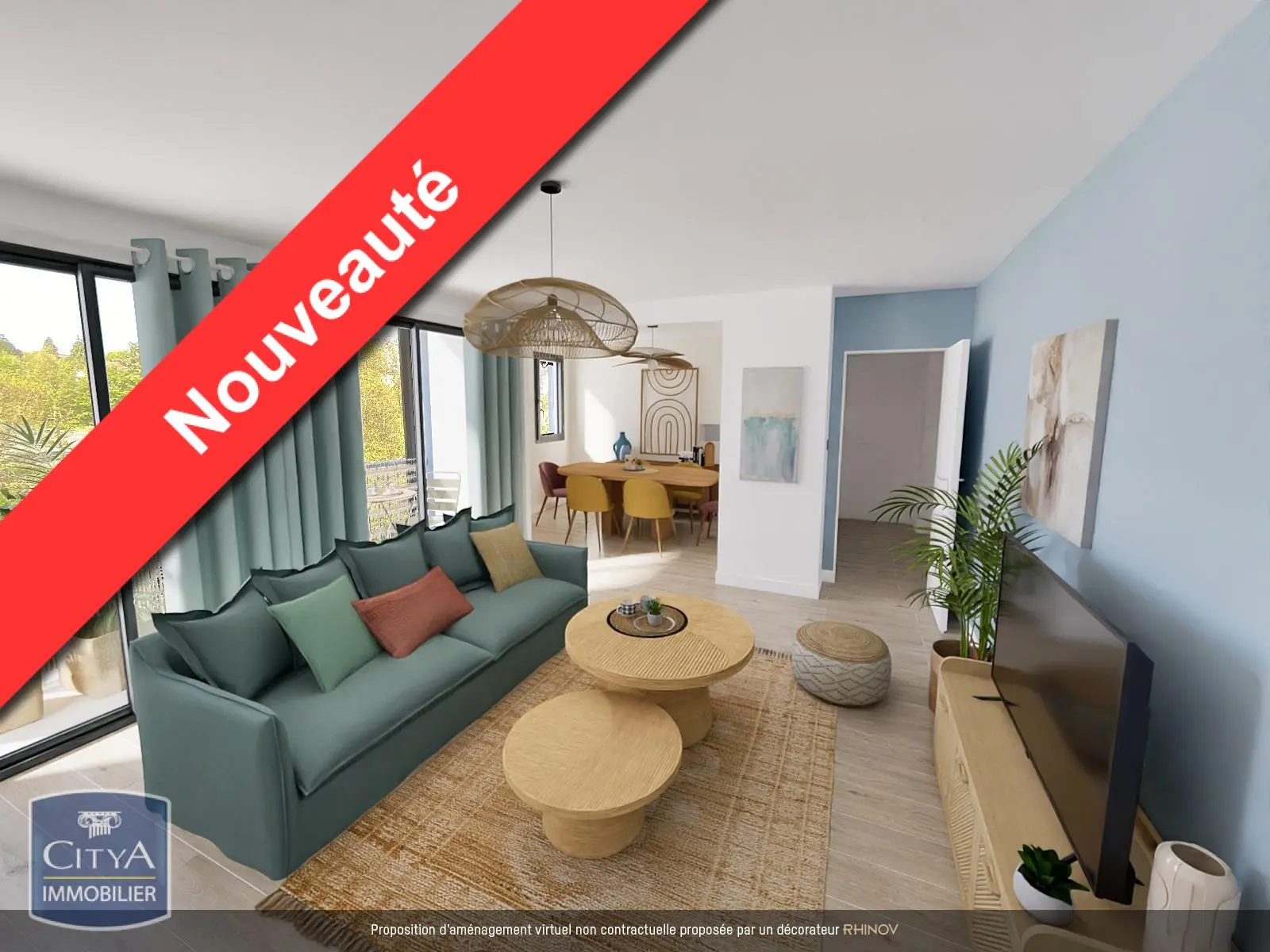 Photo 1 Appartement 4 pièces 77.1m²