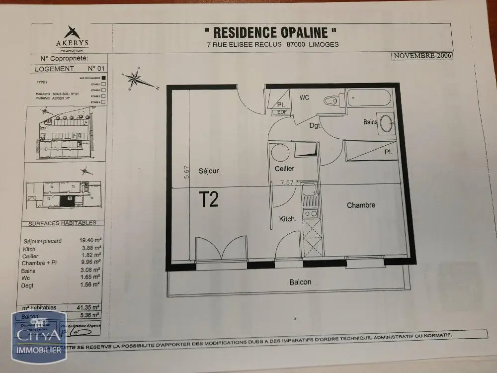 Photo 9 Appartement 2 pièces 41m²