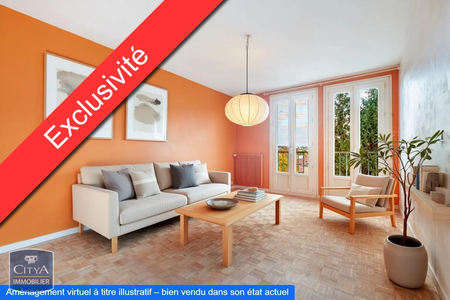 Photo 1 Appartement 3 pièces 61.6m²