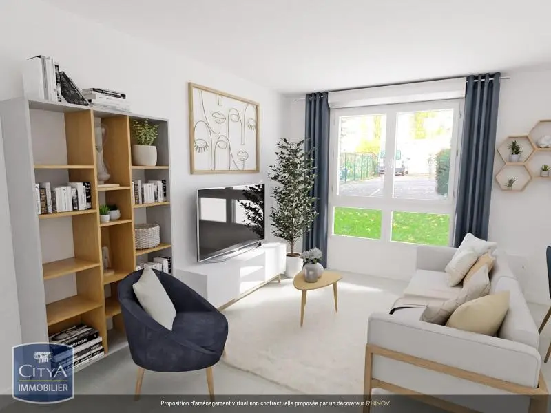 Photo 1 Appartement 2 pièces 45.35m²