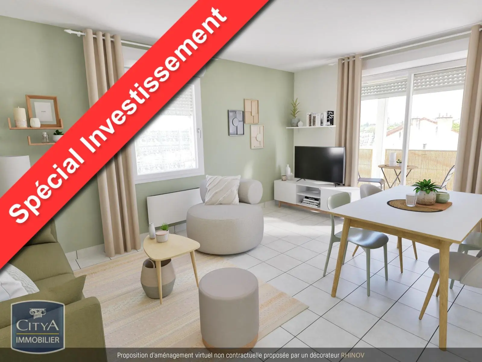 Photo 1 Appartement 3 pièces 61.74m²