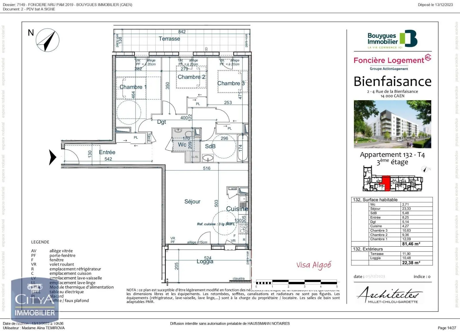 Photo 11 Appartement 4 pièces 81.46m²