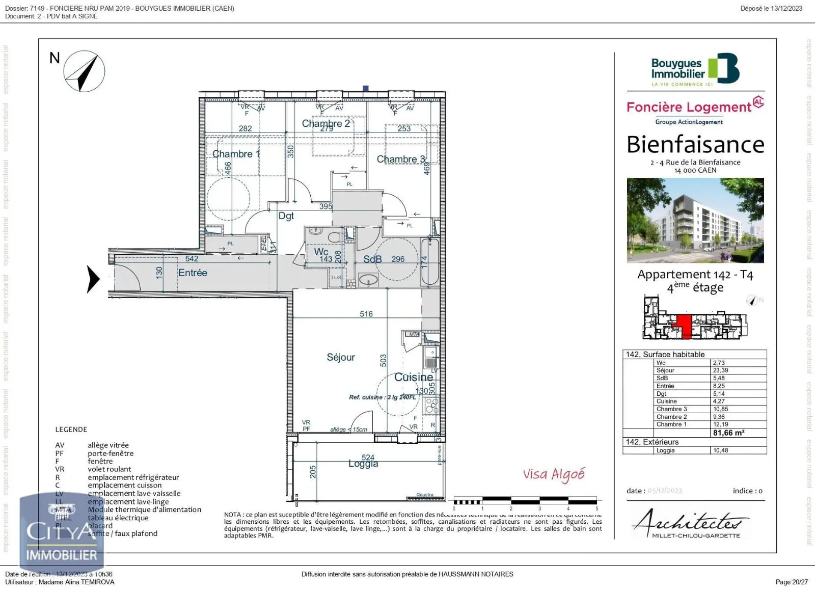 Photo 9 Appartement 4 pièces 81.66m²