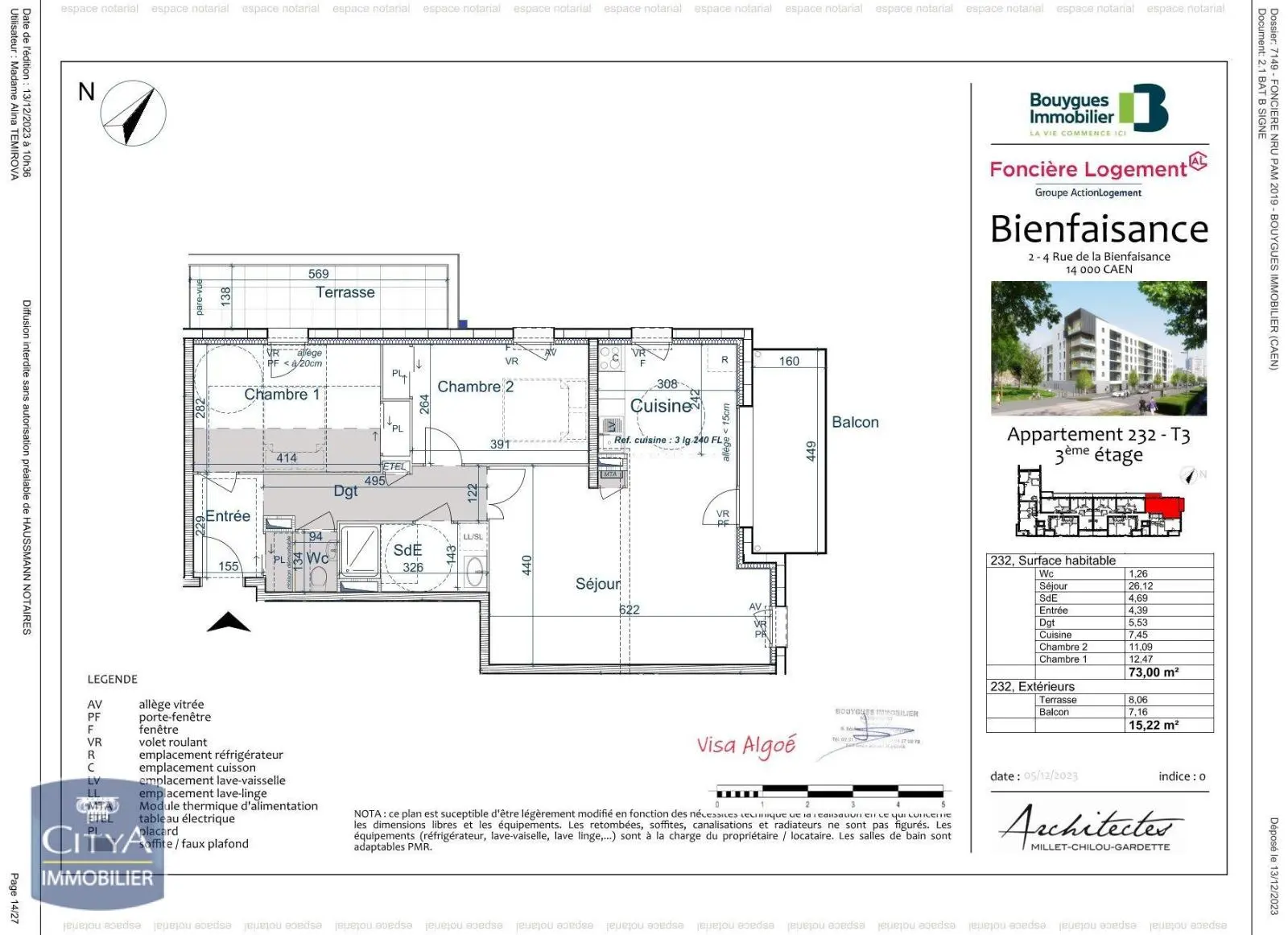 Photo 10 Appartement 3 pièces 73m²