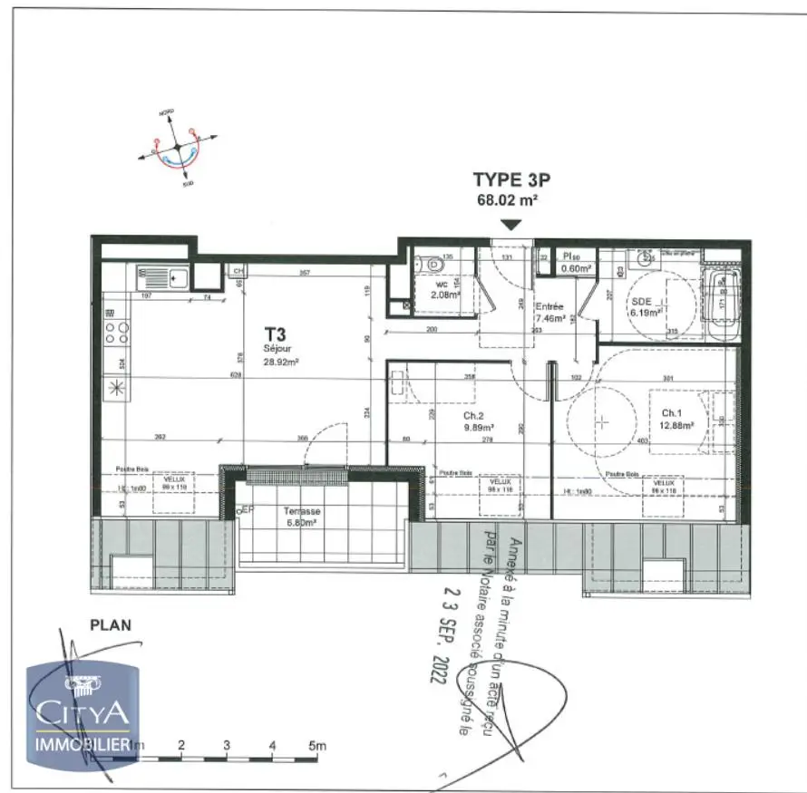 Photo 4 Appartement 3 pièces 68.02m²