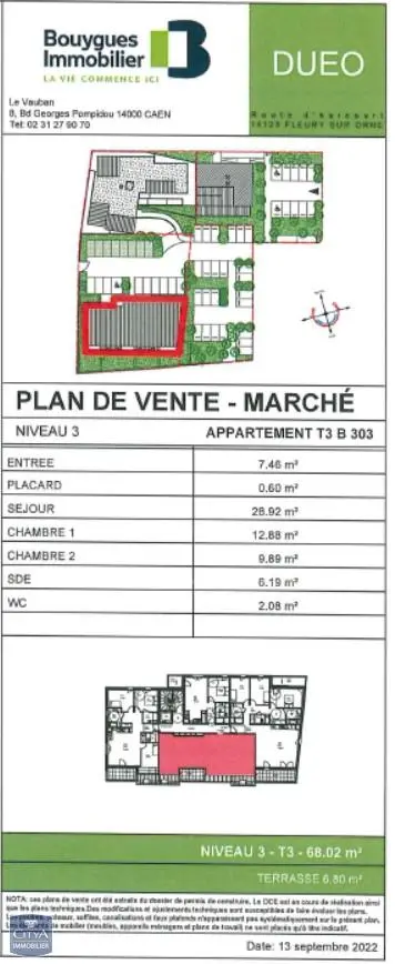 Photo 10 Appartement 3 pièces 68.02m²