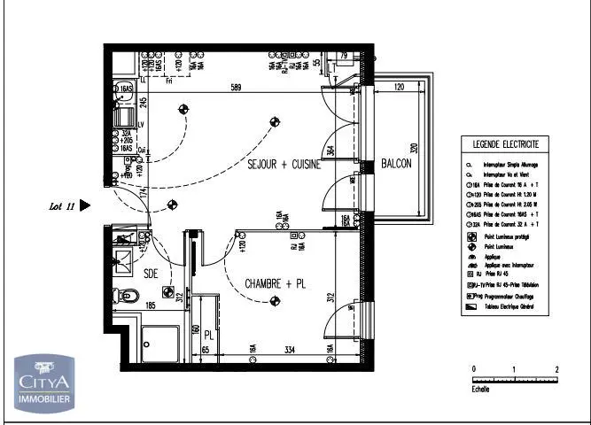 Photo 3 Appartement 2 pièces 41.56m²