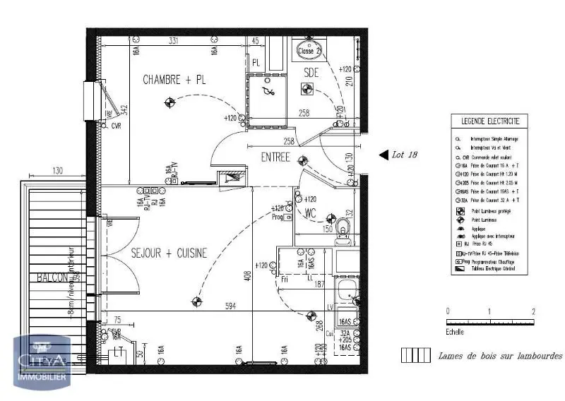 Photo 2 Appartement 2 pièces 42.97m²