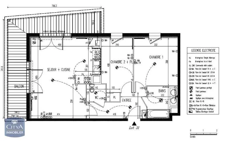Photo 10 Appartement 3 pièces 64.4m²