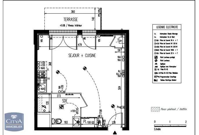 Photo 3 Appartement 1 pièce 31.01m²