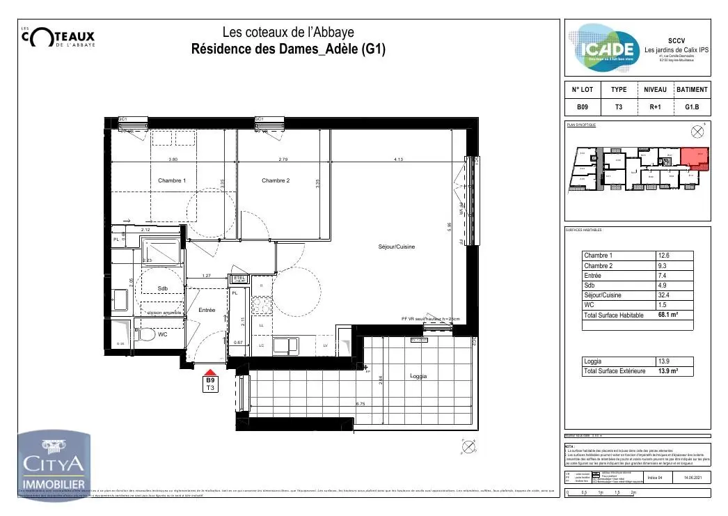 Photo 1 appartement Caen