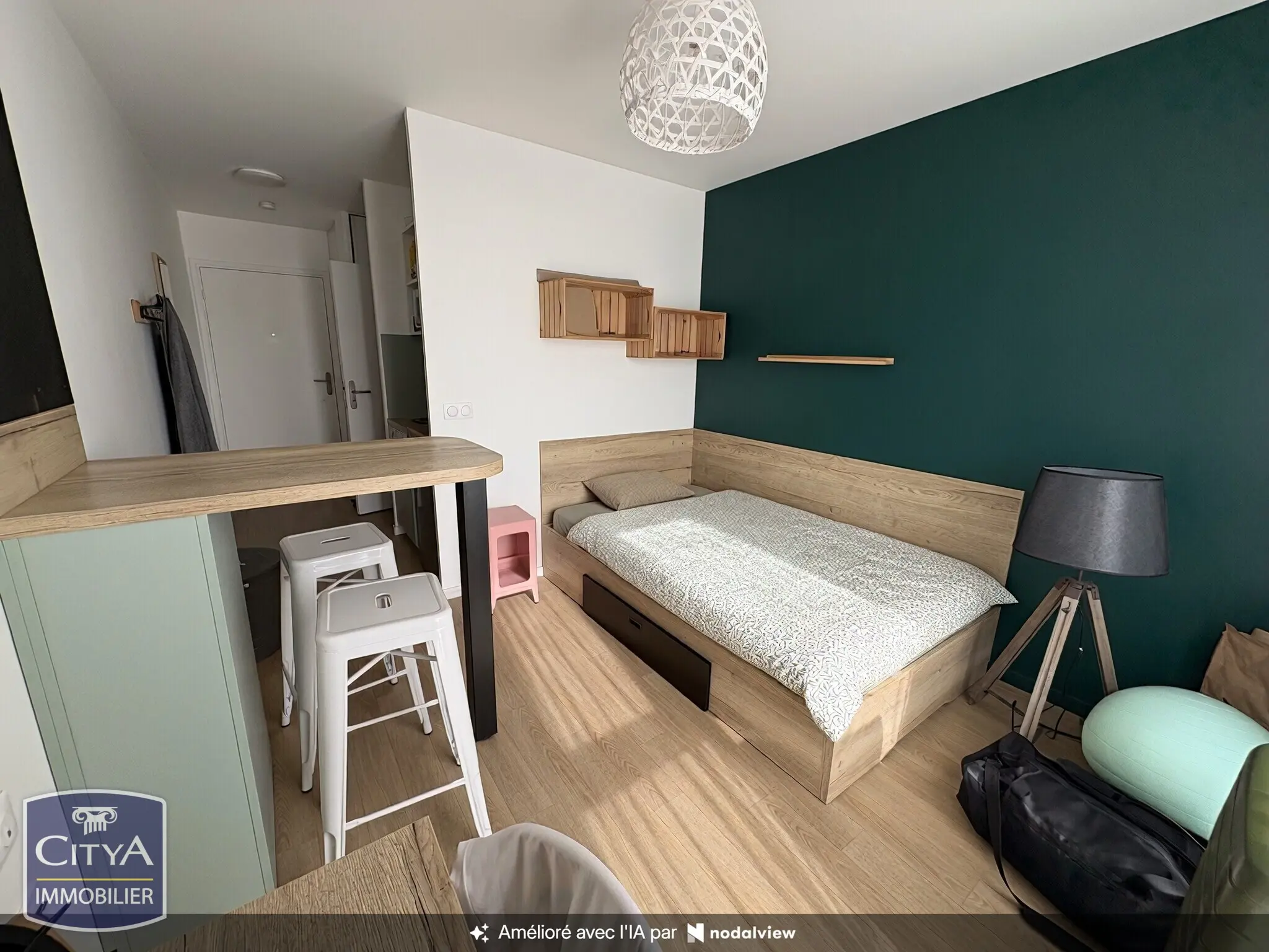 Photo 2 Appartement 1 pièce 18.55m²
