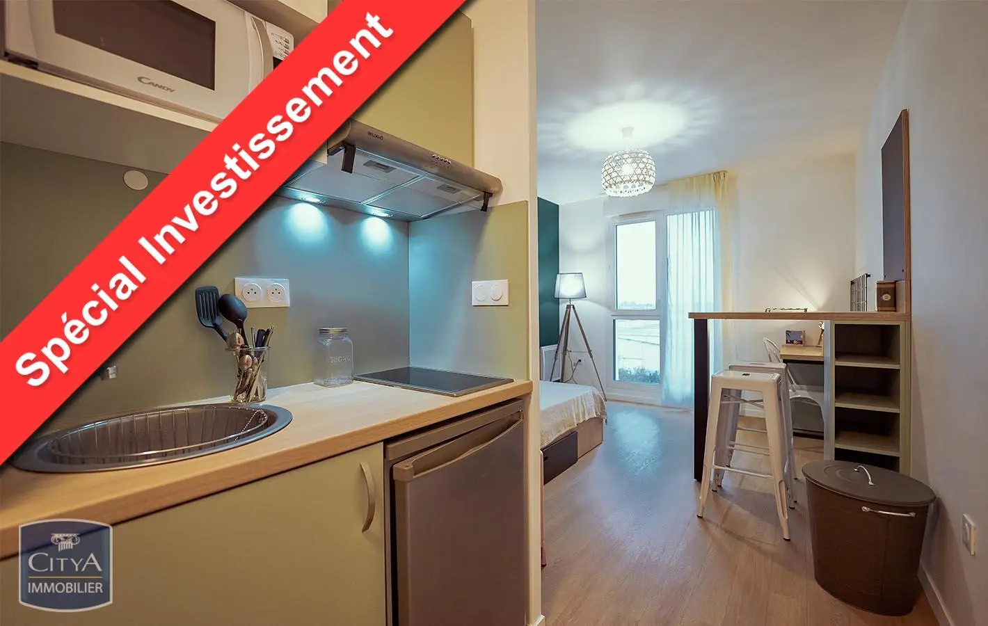 Photo 1 Appartement 1 pièce 18.95m²