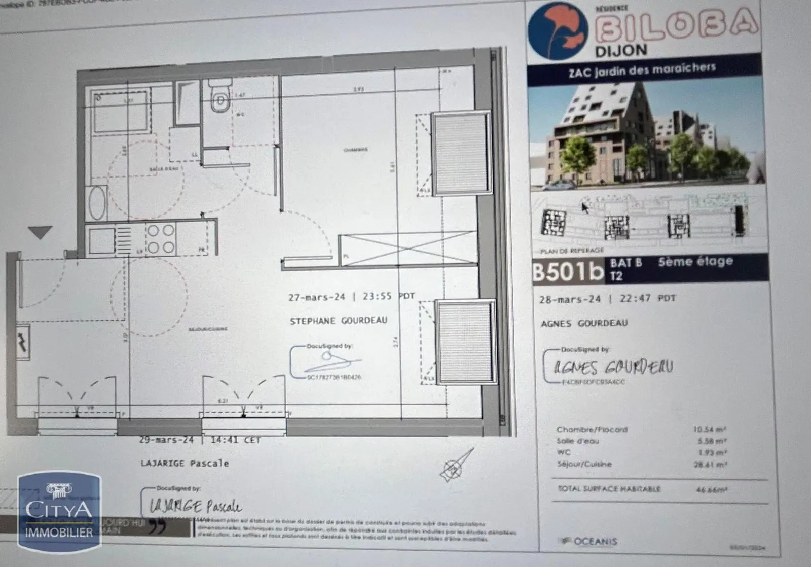 Photo 4 Appartement 2 pièces 46.66m²