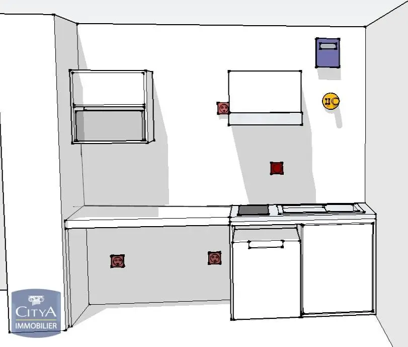 Photo 2 Appartement 1 pièce 25.91m²