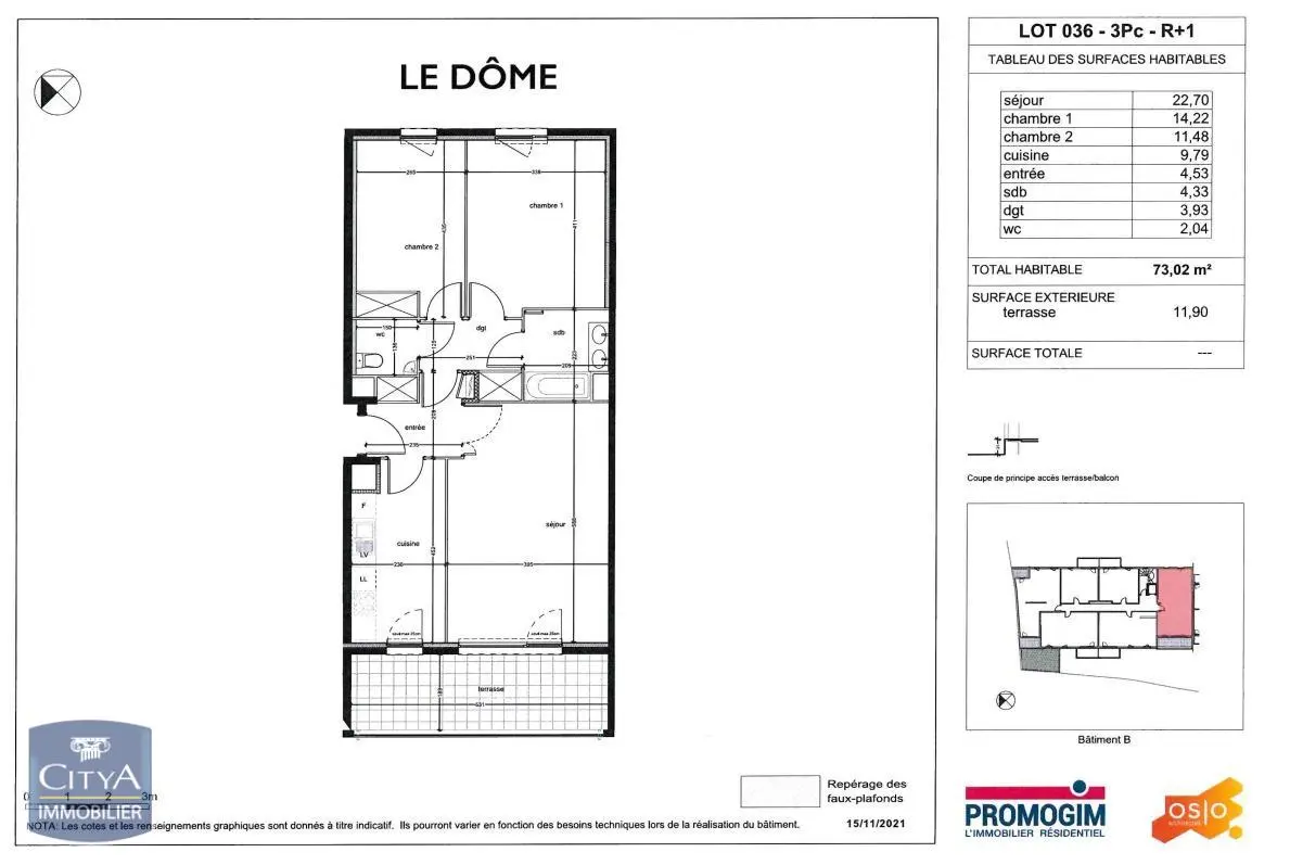 Photo 1 appartement Talant