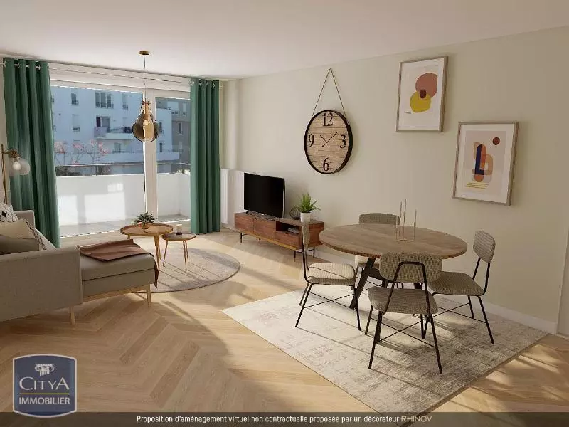 Illustration pour Appartement 4 pièces 82m² Photo Appartement 4 pièces 82m²