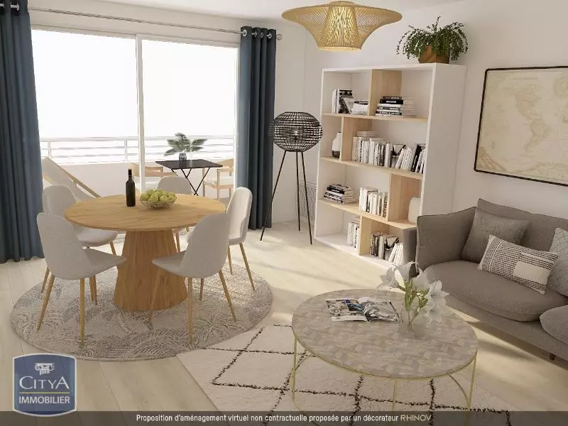 Illustration pour Appartement 3 pièces 71m² Photo Appartement 3 pièces 71m²