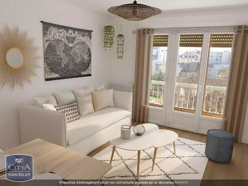 Illustration pour Appartement 2 pièces 42m² Photo Appartement 2 pièces 42m²