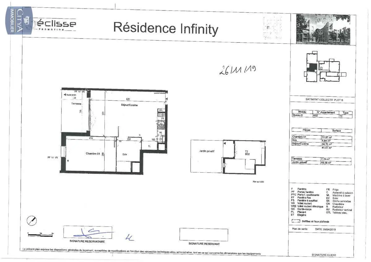 Photo 7 Appartement 2 pièces 41.51m²