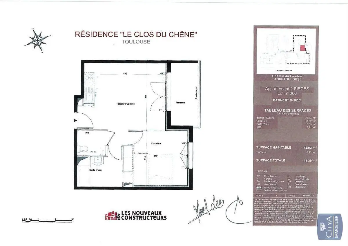 Photo 7 Appartement 2 pièces 42.35m²