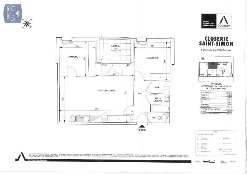 Photo 6 appartement Toulouse