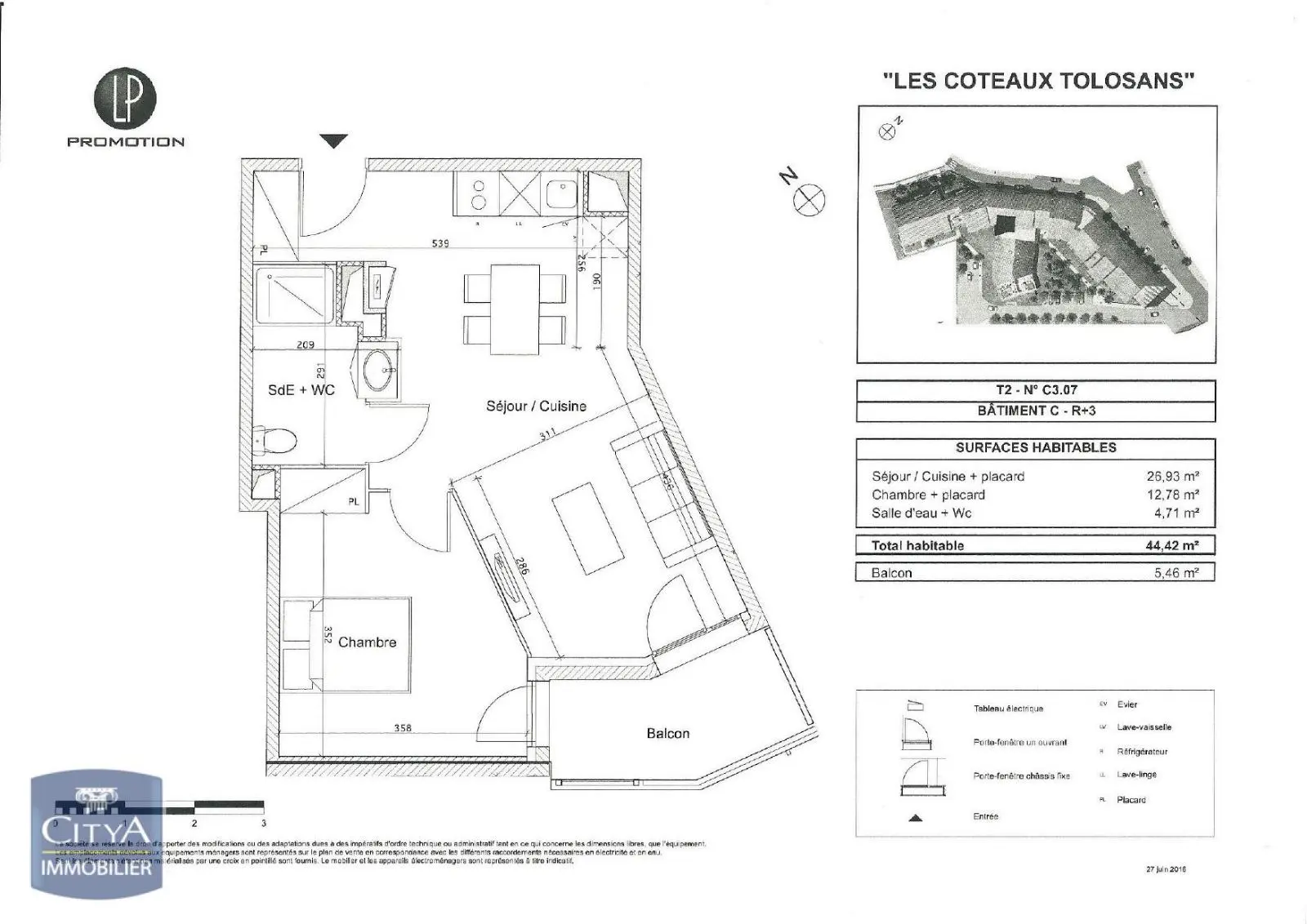 Photo 7 Appartement 2 pièces 44.42m²