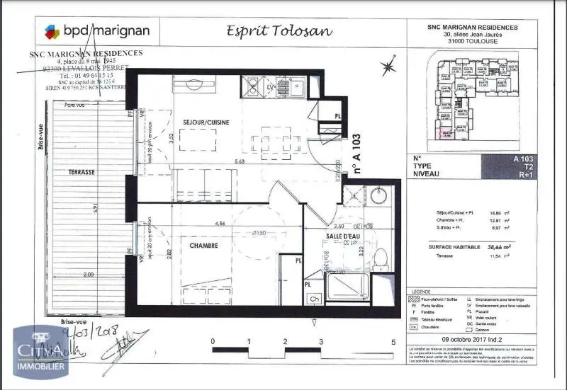 Photo 9 Appartement 2 pièces 38.53m²