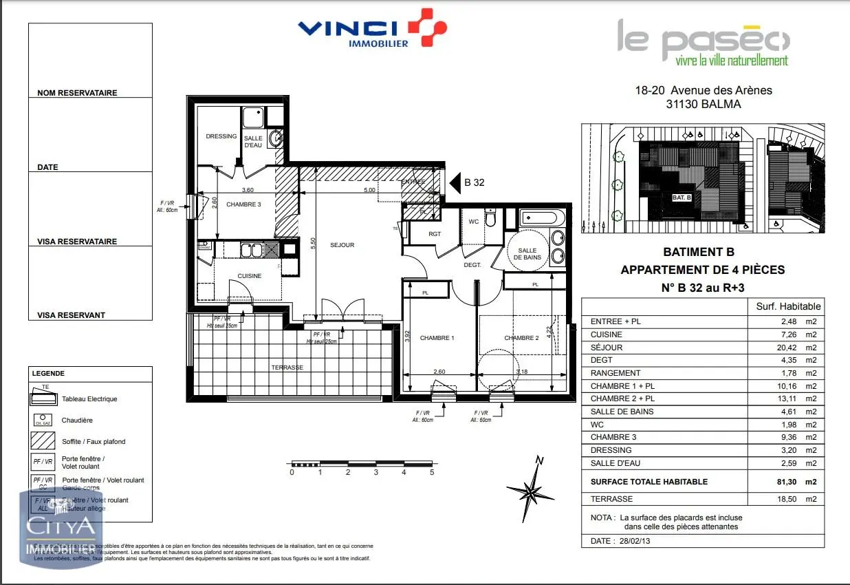 Photo 9 Appartement 4 pièces 81.3m²