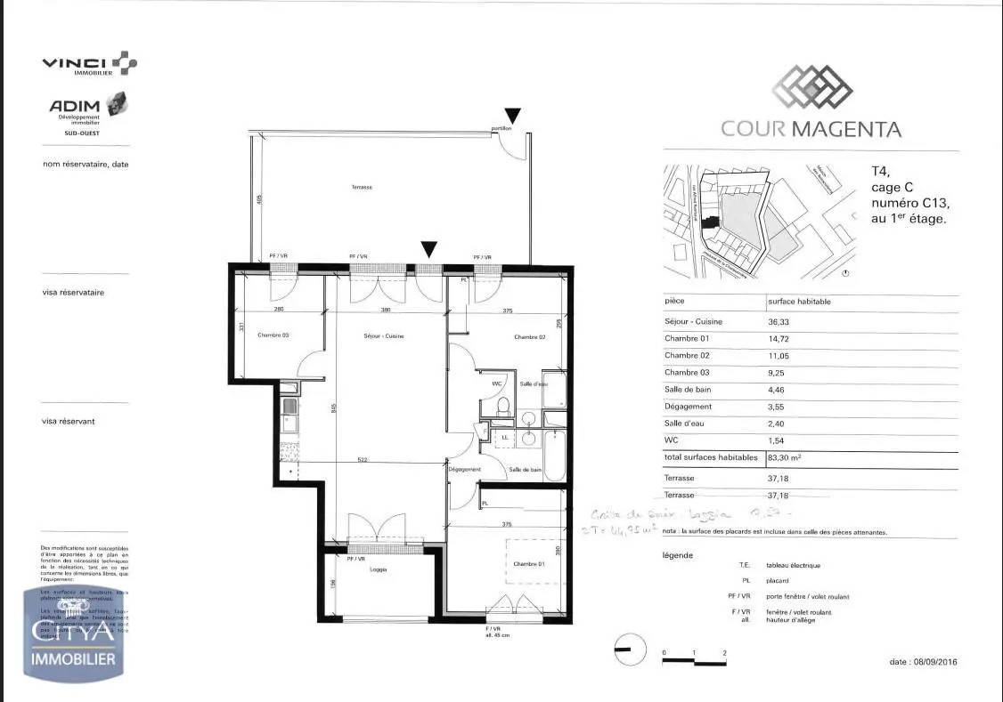 Photo 1 Appartement 2 pièces 42.78m²