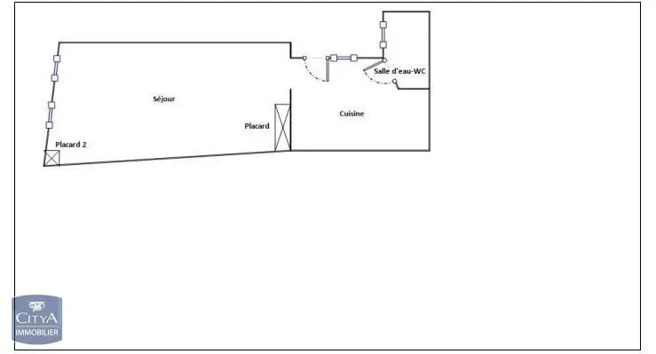 Photo 2 Appartement 1 pièce 38.1m²